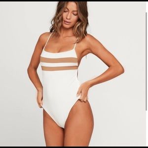 Lspace strappy back one piece